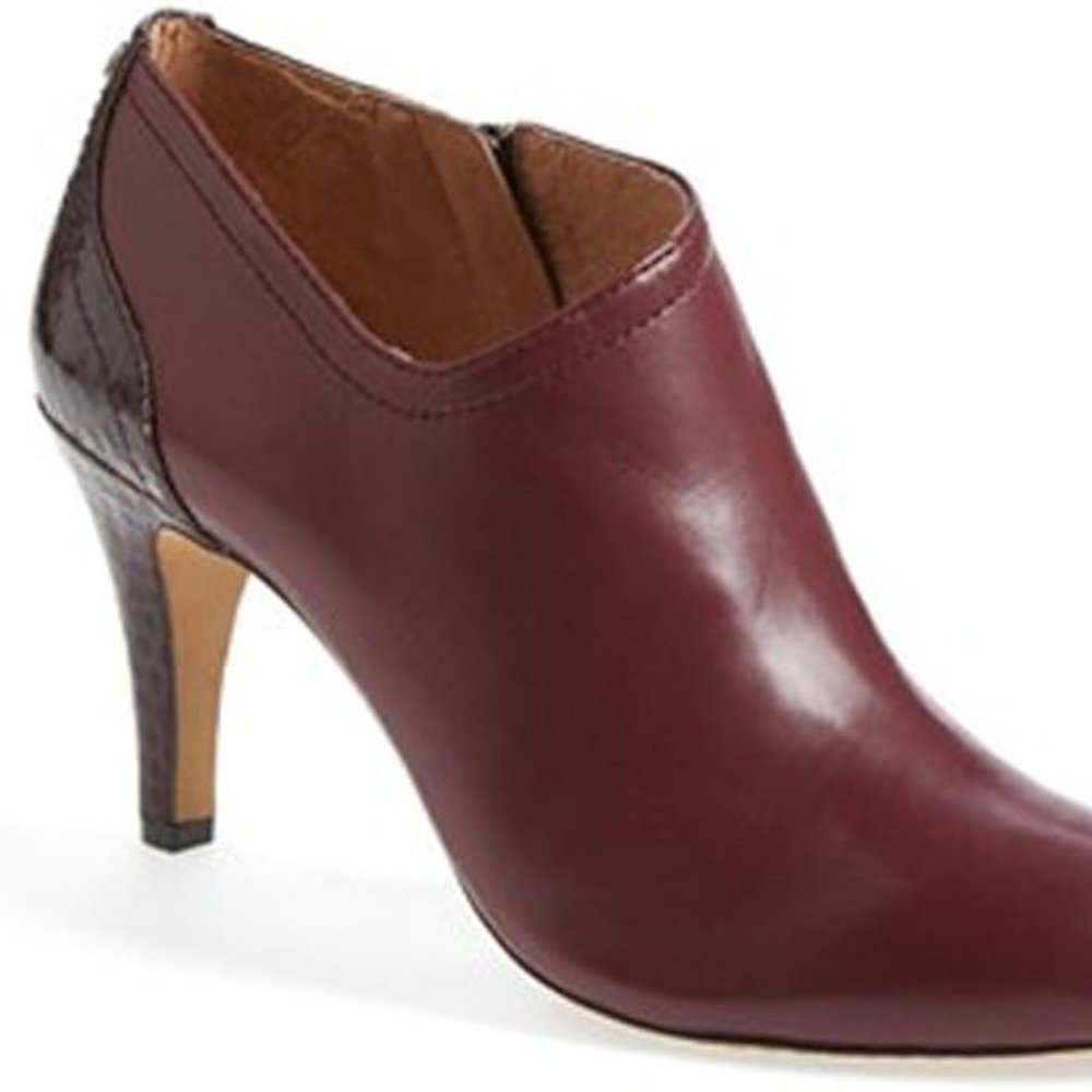 Vince Camuto 'Vala' Bootie Dark Garnet